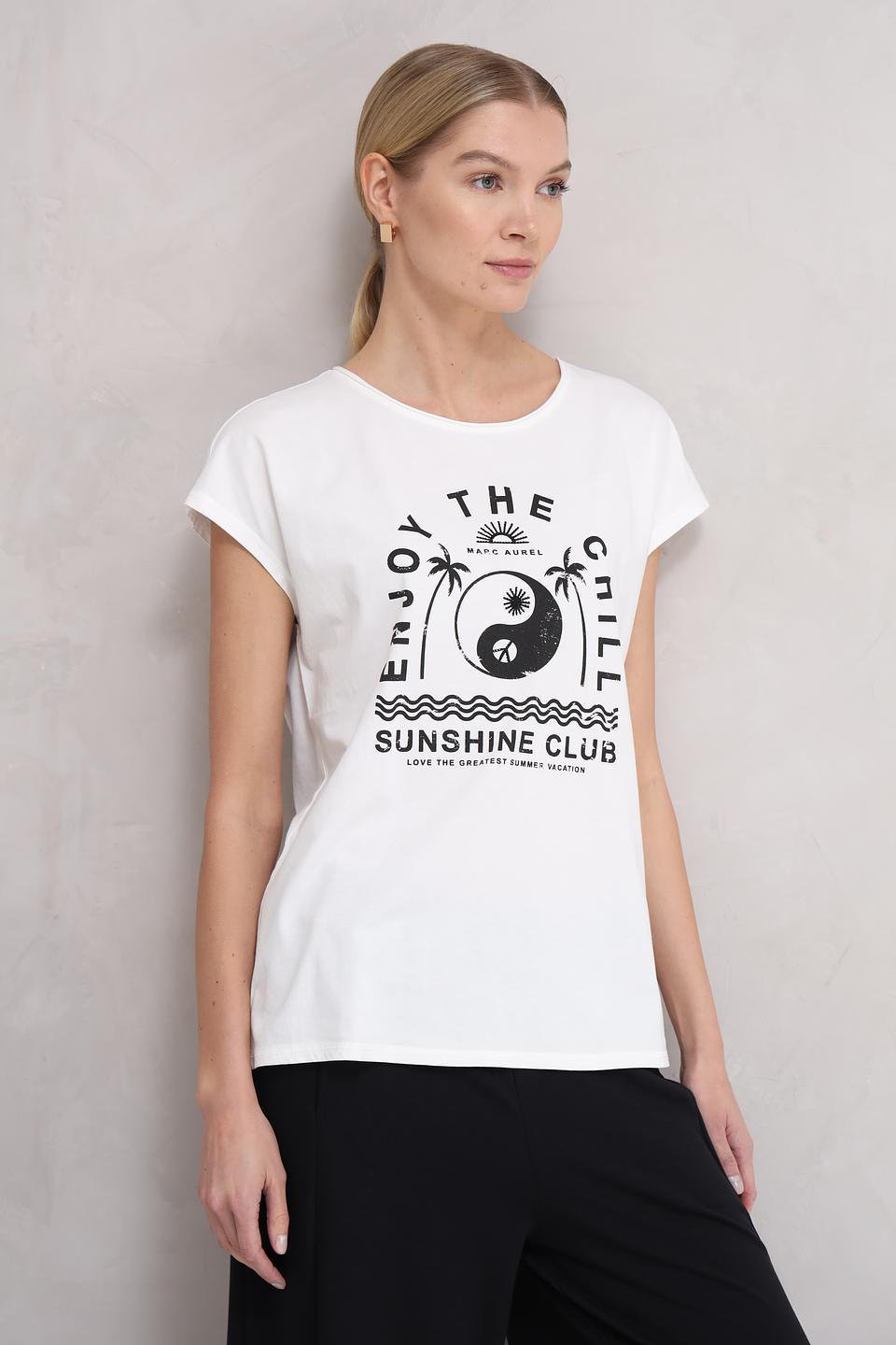 Футболка Marc Aurel с принтом