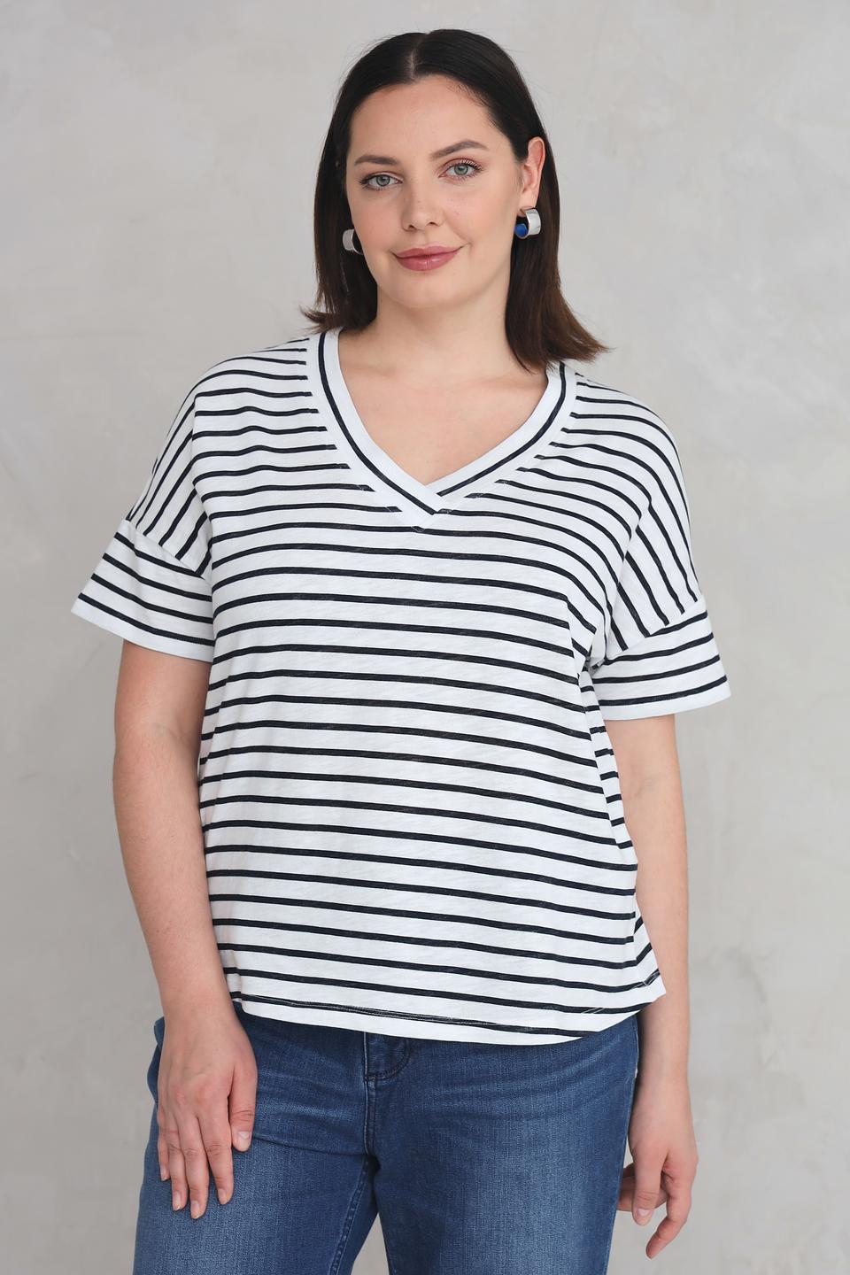 Футболка Via Appia в полоску