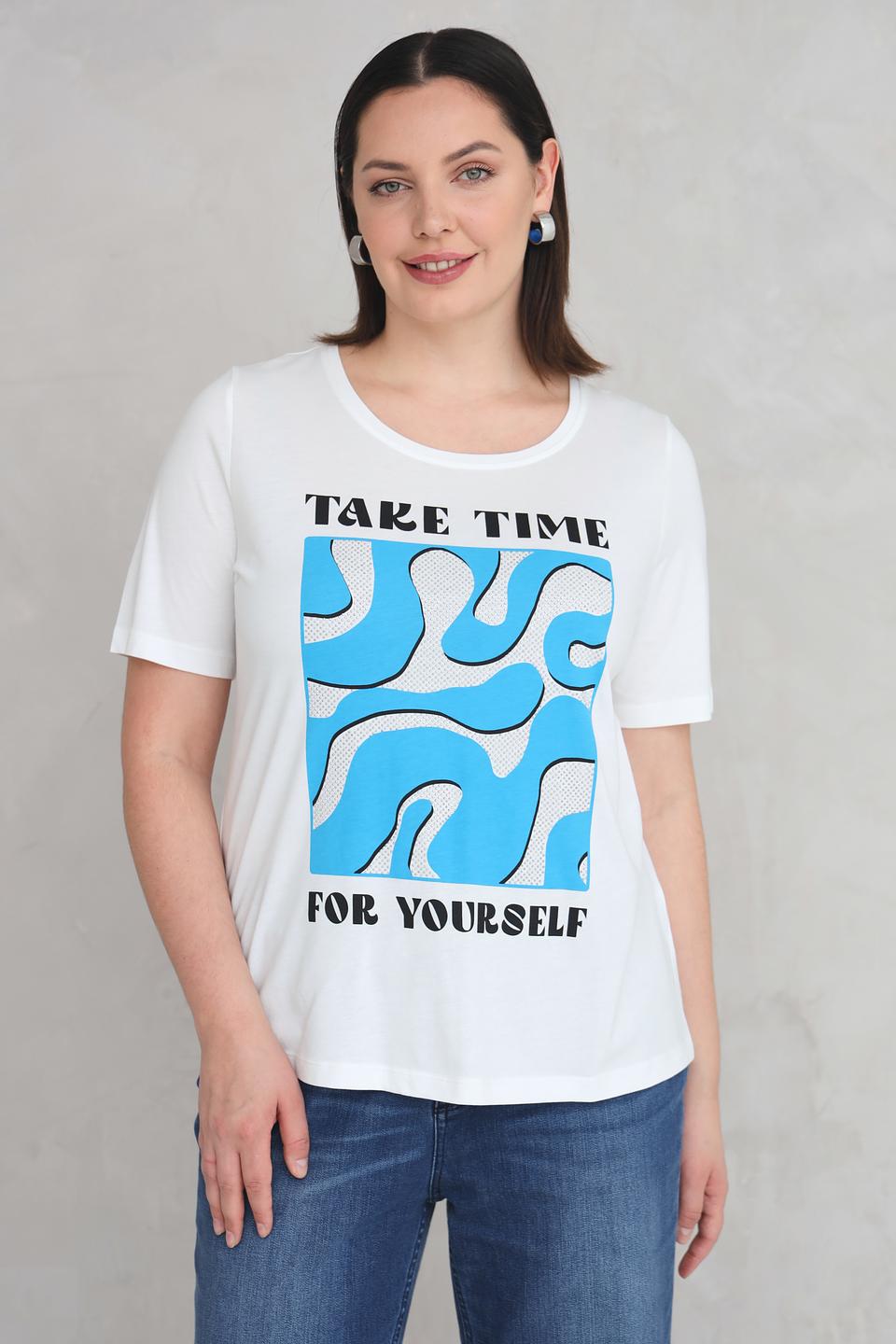 Футболка Via Appia с принтом