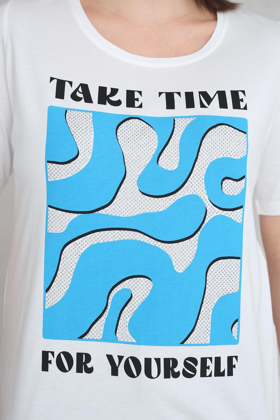 Футболка Via Appia с принтом