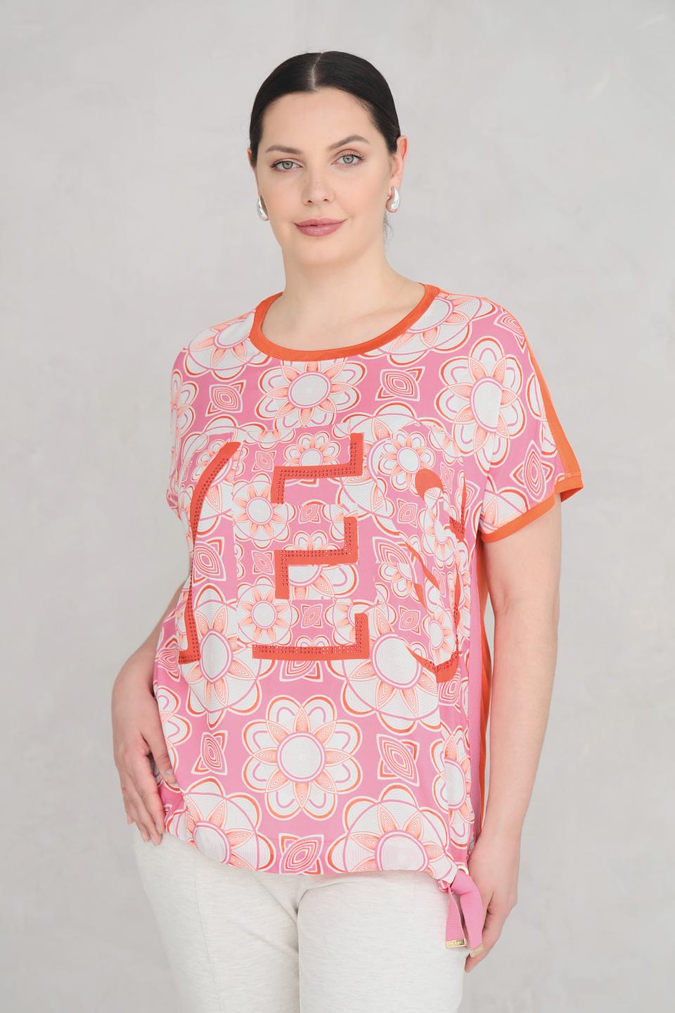 Футболка Frapp с цветочным принтом