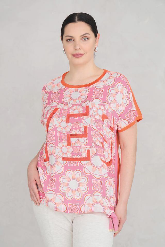 Футболка Frapp с цветочным принтом