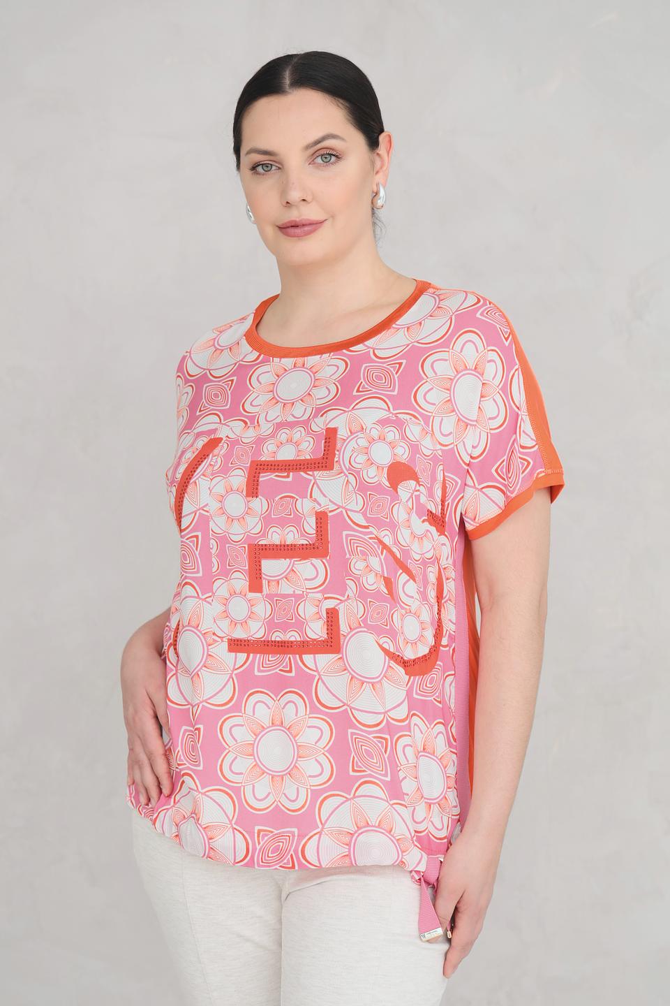Футболка Frapp с цветочным принтом
