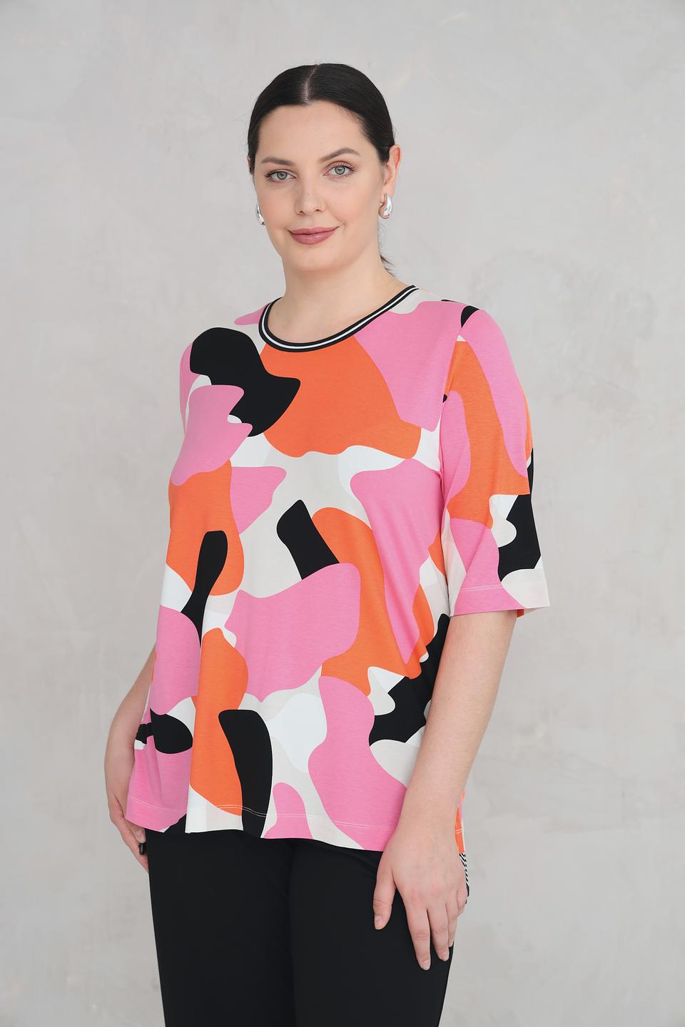 Футболка Frapp с абстрактным принтом