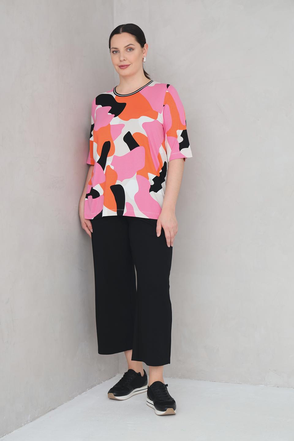 Футболка Frapp с абстрактным принтом