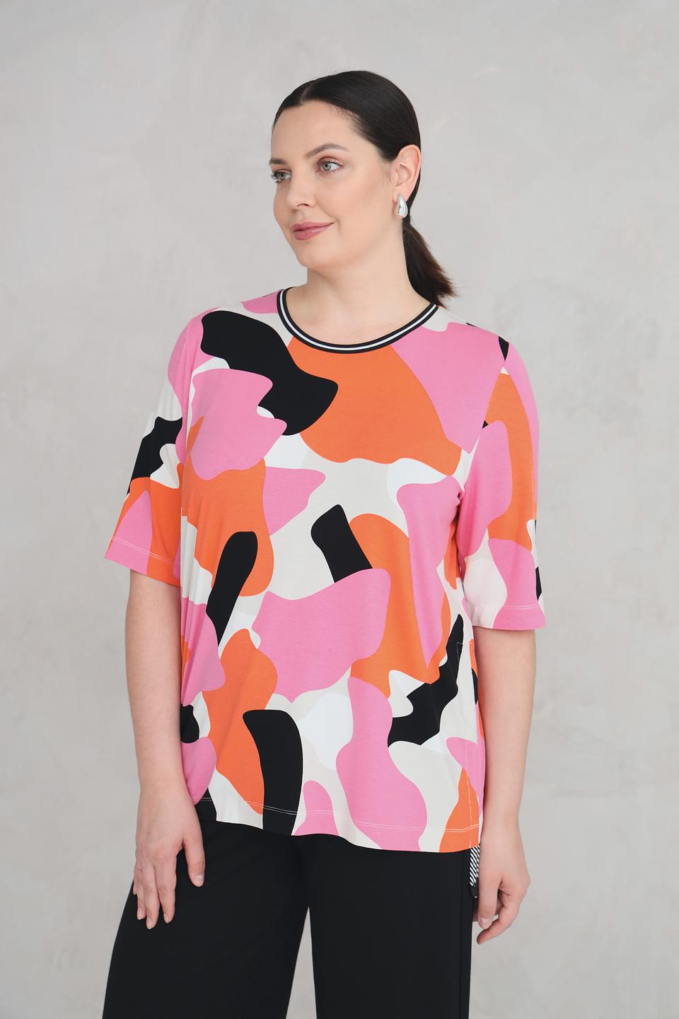 Футболка Frapp с абстрактным принтом