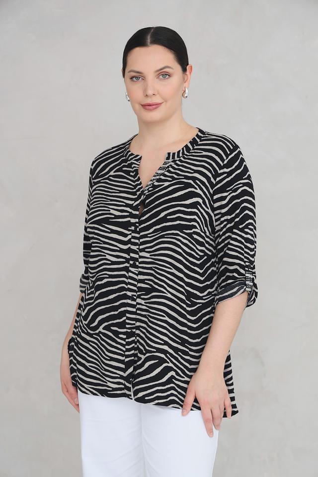 Блуза Doris Streich в полоску