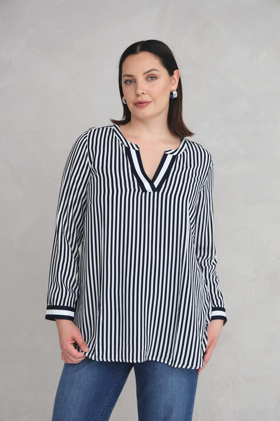 Блуза Via Appia в полоску