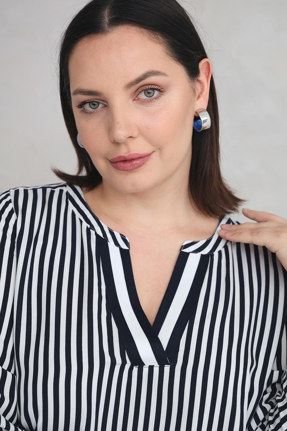 Блуза Via Appia в полоску