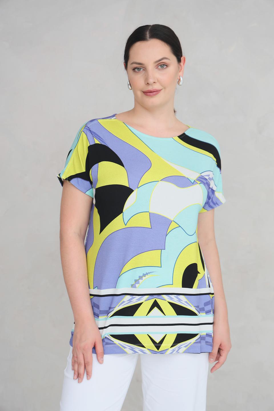 Футболка Frapp с принтом