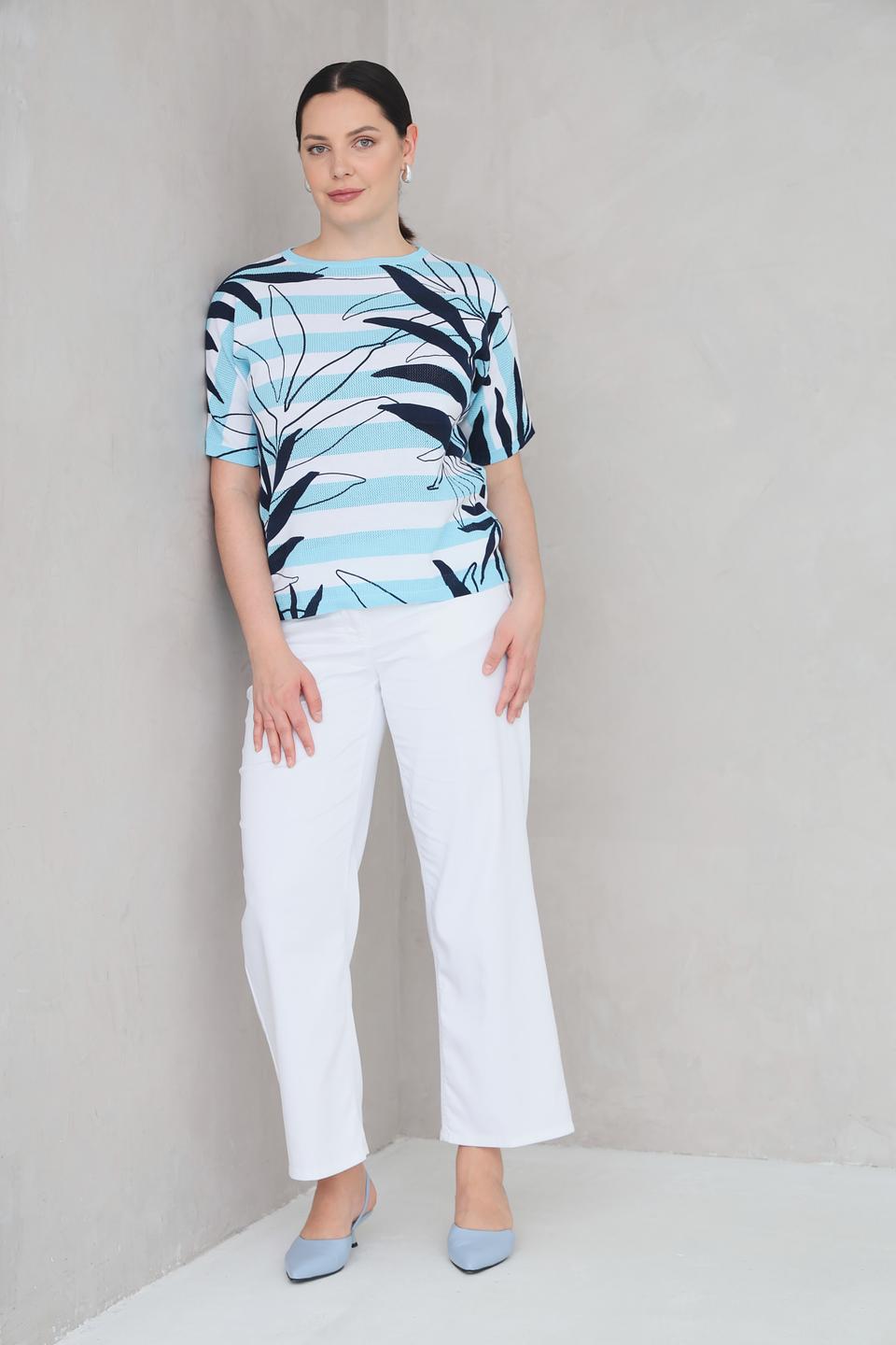 Пуловер Rabe collection с принтом