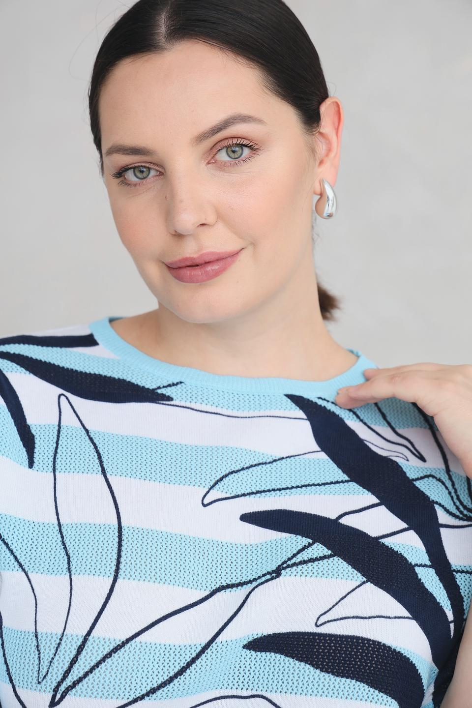 Пуловер Rabe collection с принтом