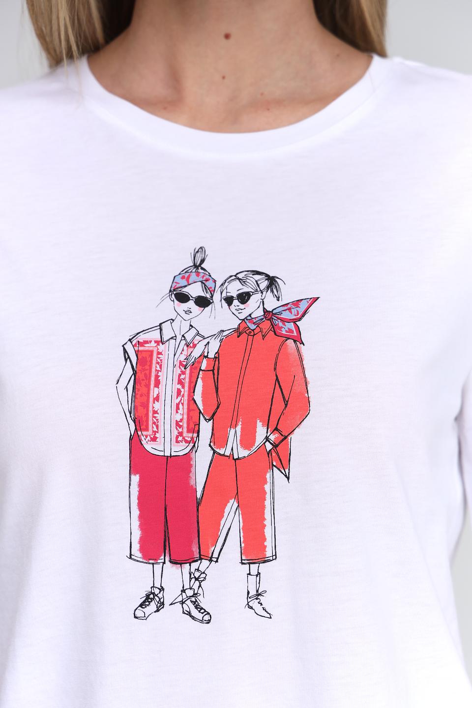 Футболка Maerz с принтом