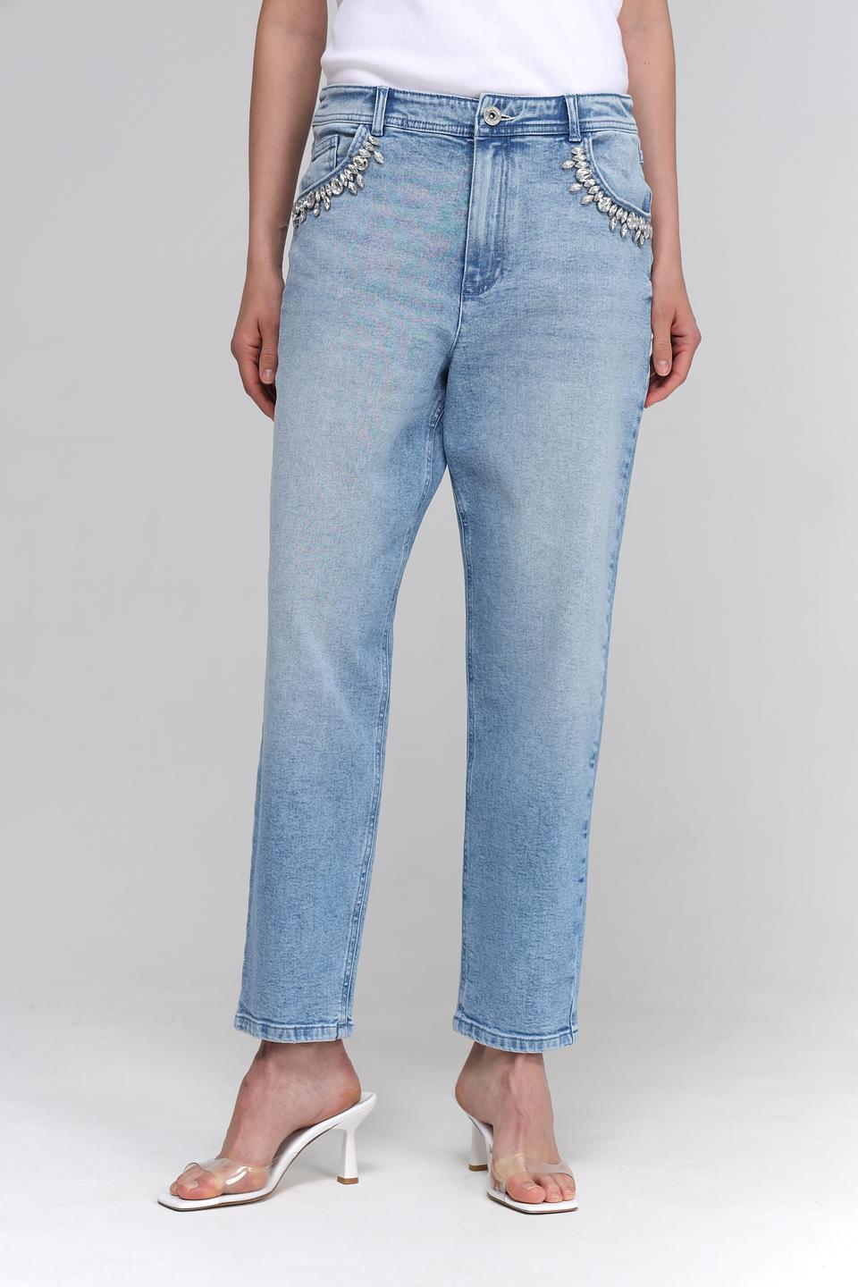 Джинсы Taifun с декором