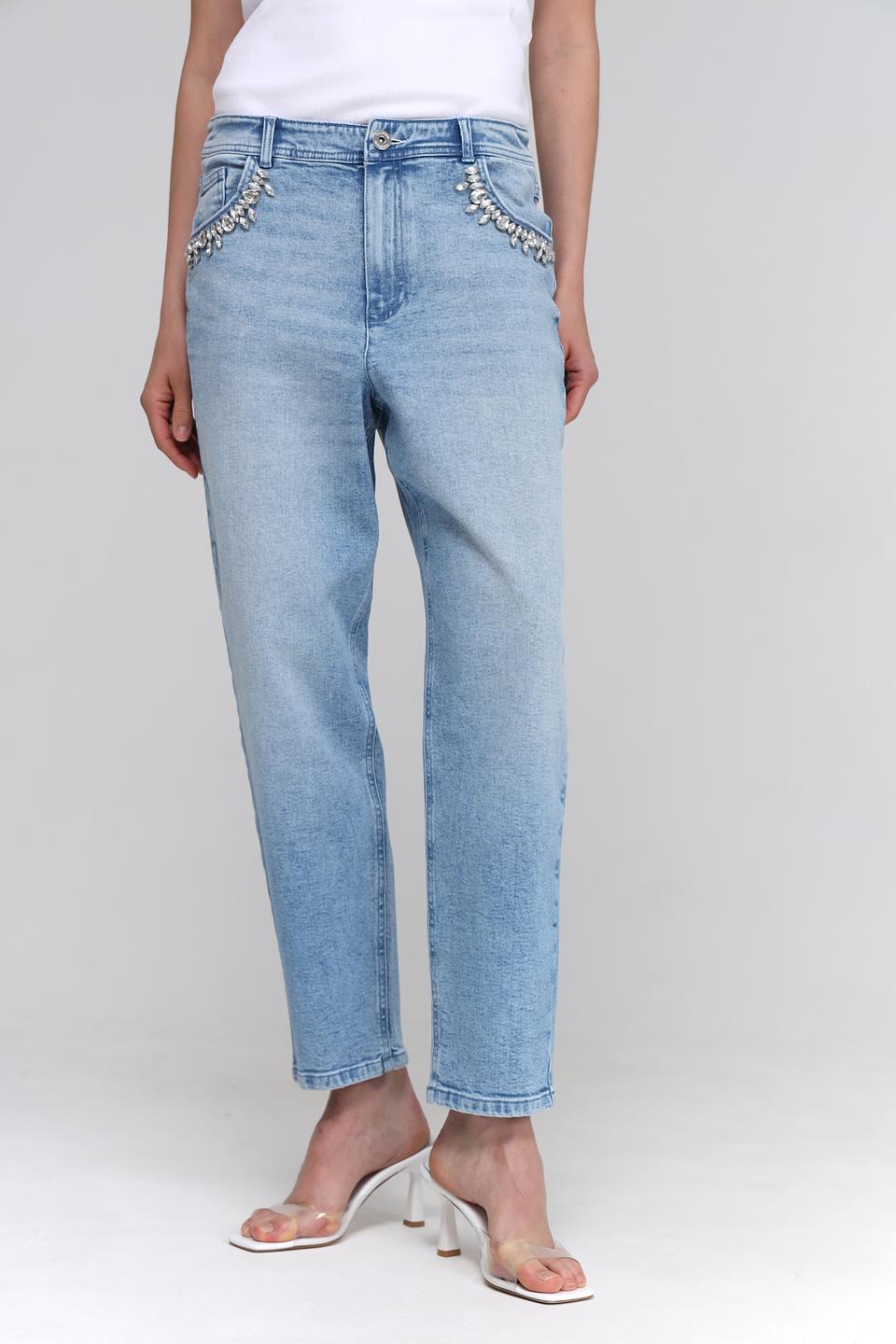 Джинсы Taifun с декором