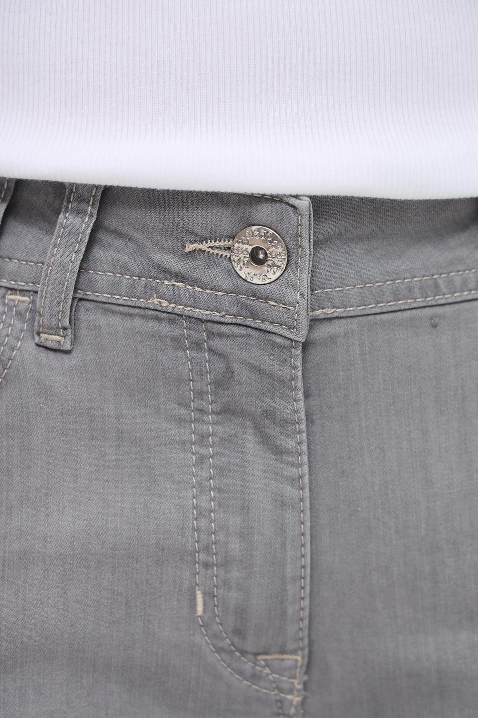 Джинсы Ppep. серые с манжетами