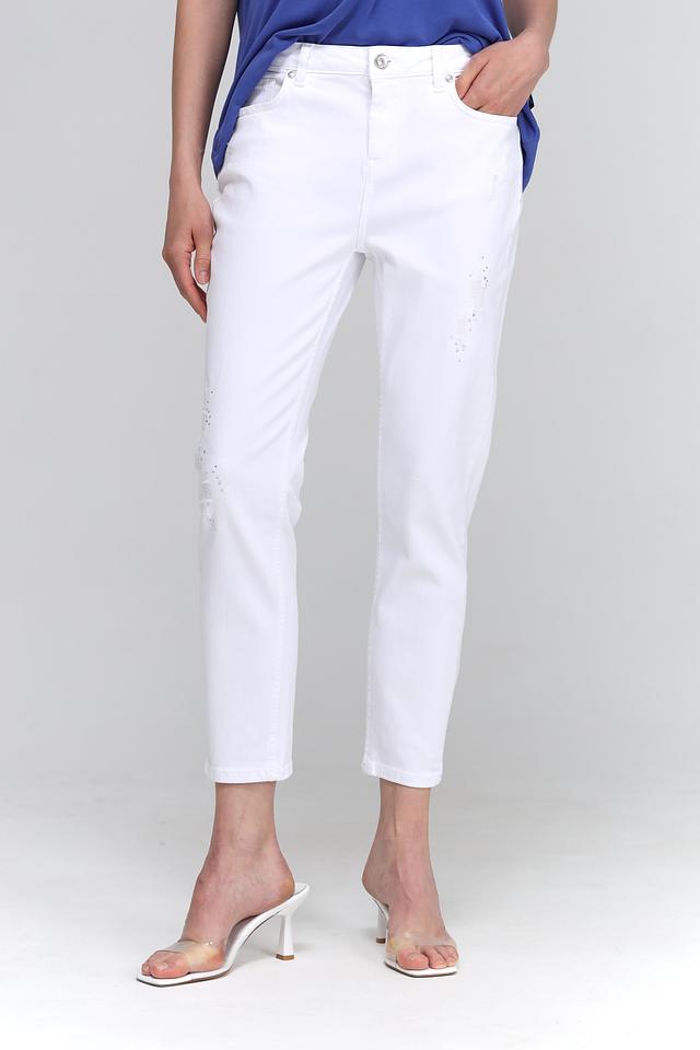 Джинсы Monari с потертостями