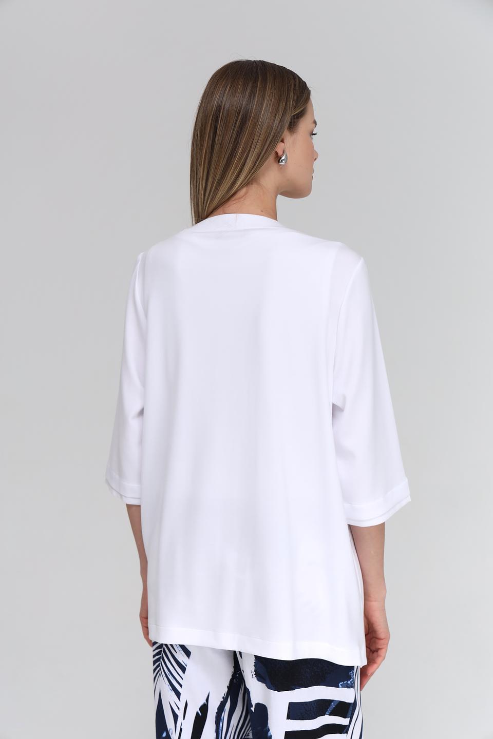 Жакет Margittes белый приталенный