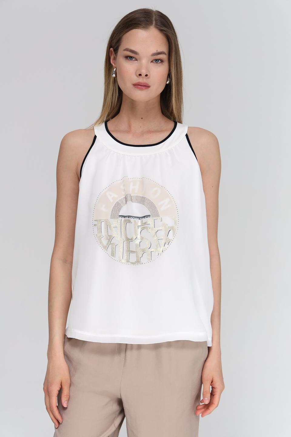 Топ Tuzzi с принтом