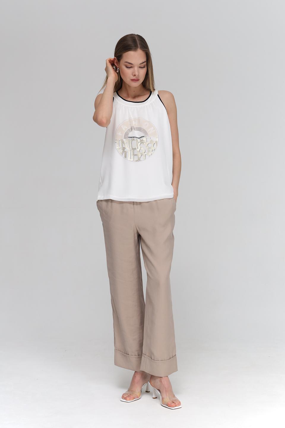 Топ Tuzzi с принтом