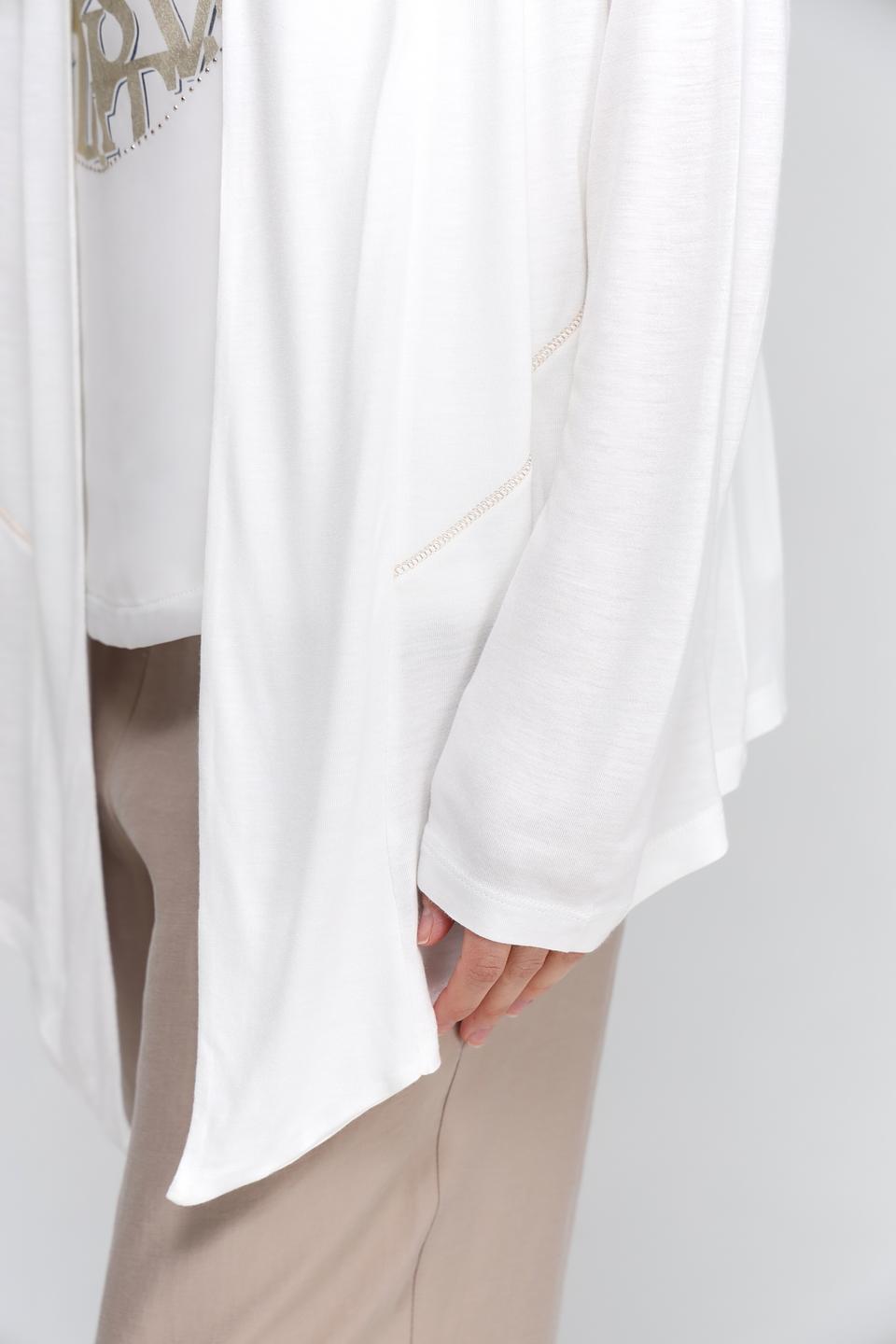 Жакет Tuzzi белый с принтом