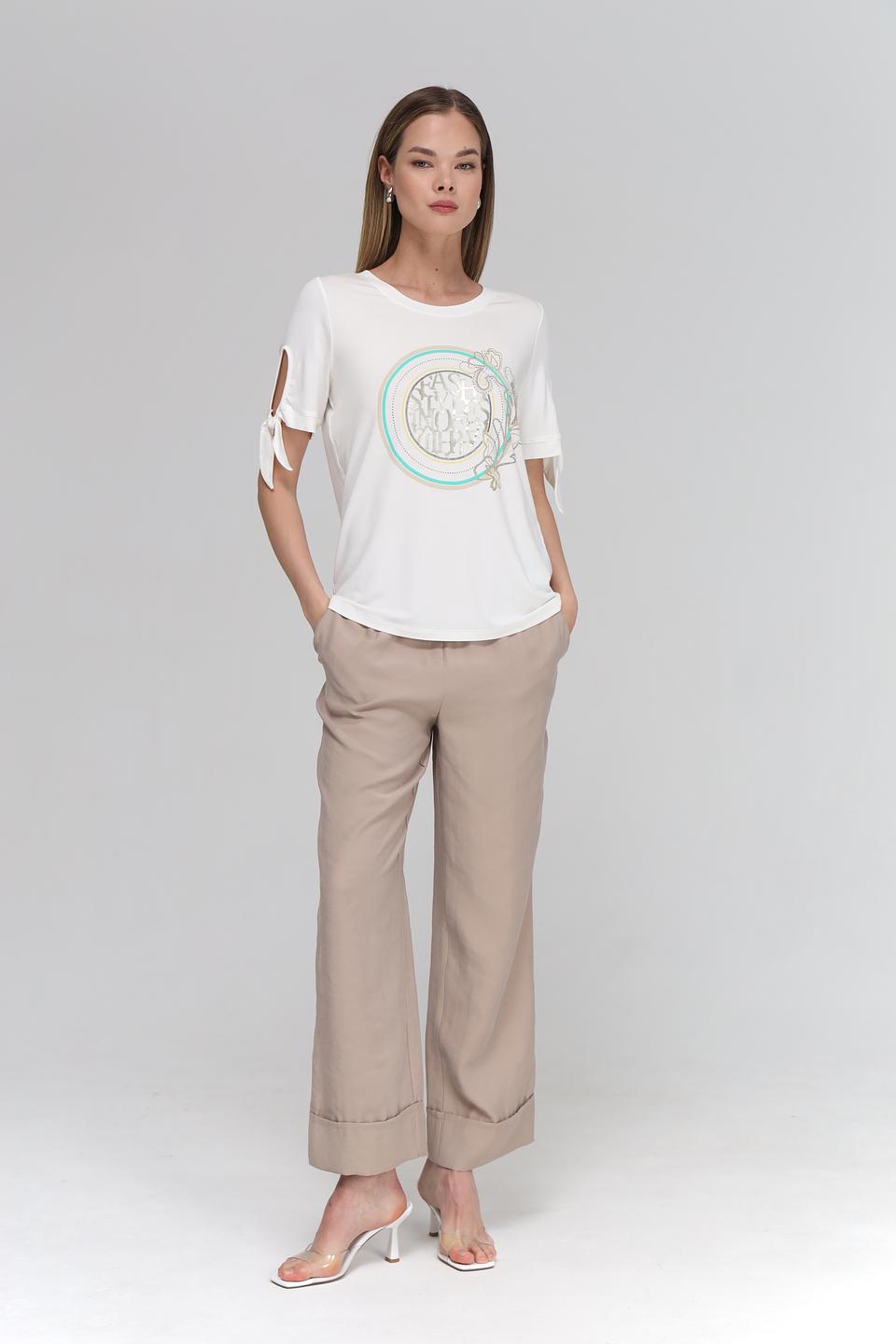 Брюки Tuzzi кюлоты бежевые