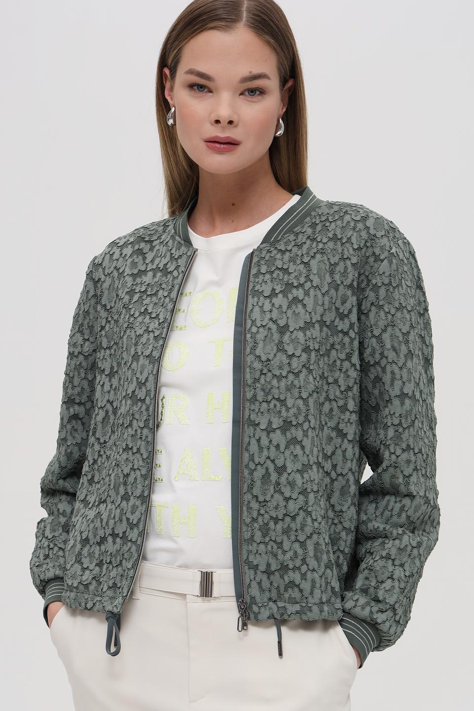 Жакет Bianca с принтом хаки