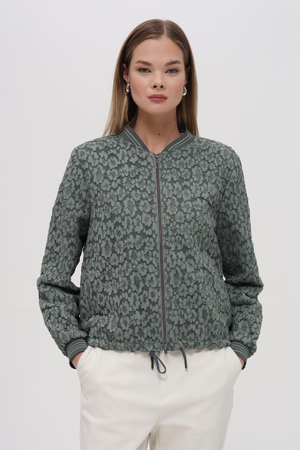 Жакет Bianca с принтом хаки