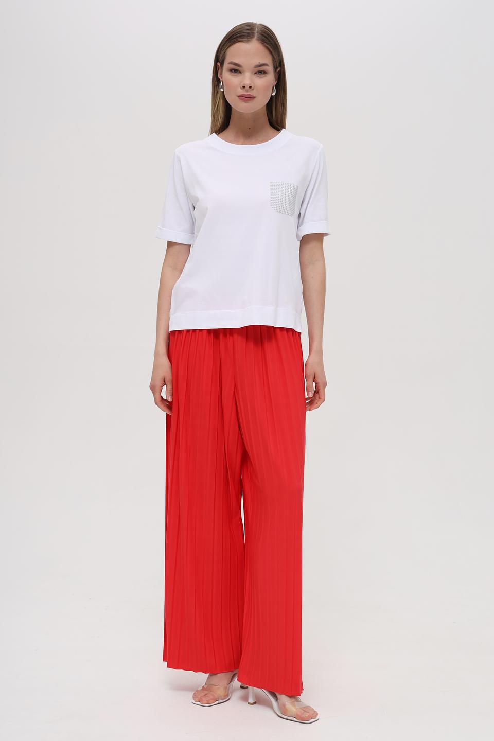 Футболка Bianca с декором