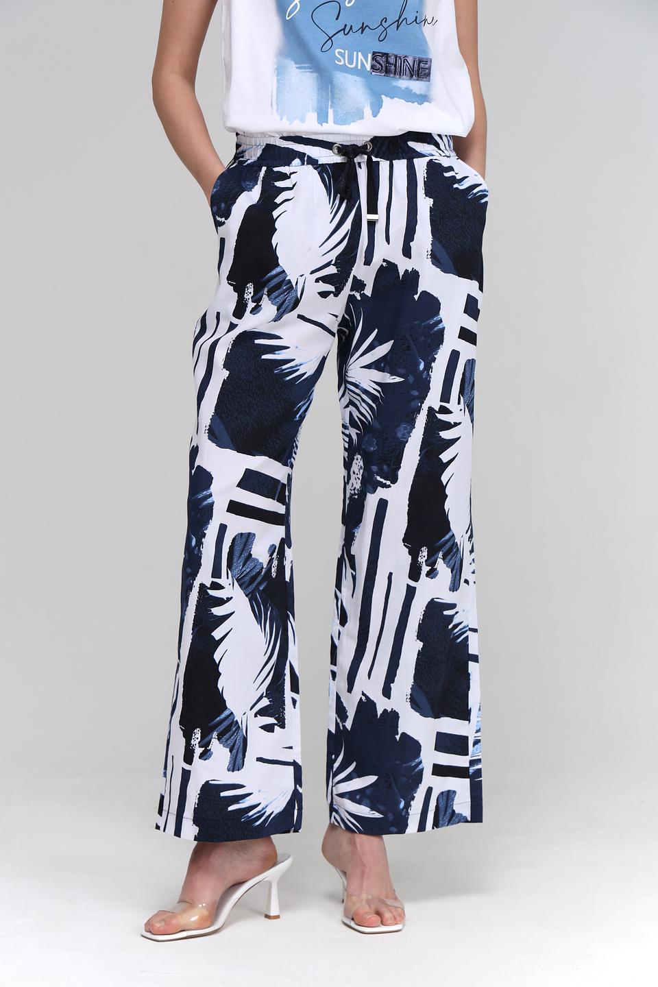 Брюки Lecomte с принтом