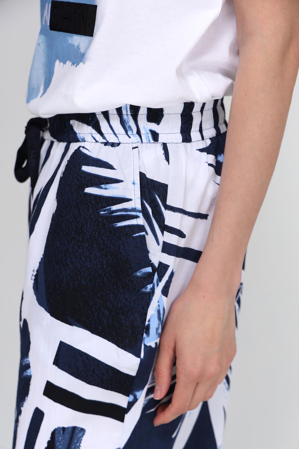 Брюки Lecomte с принтом