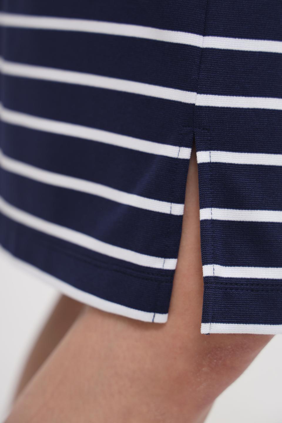 Платье Lecomte в полоску