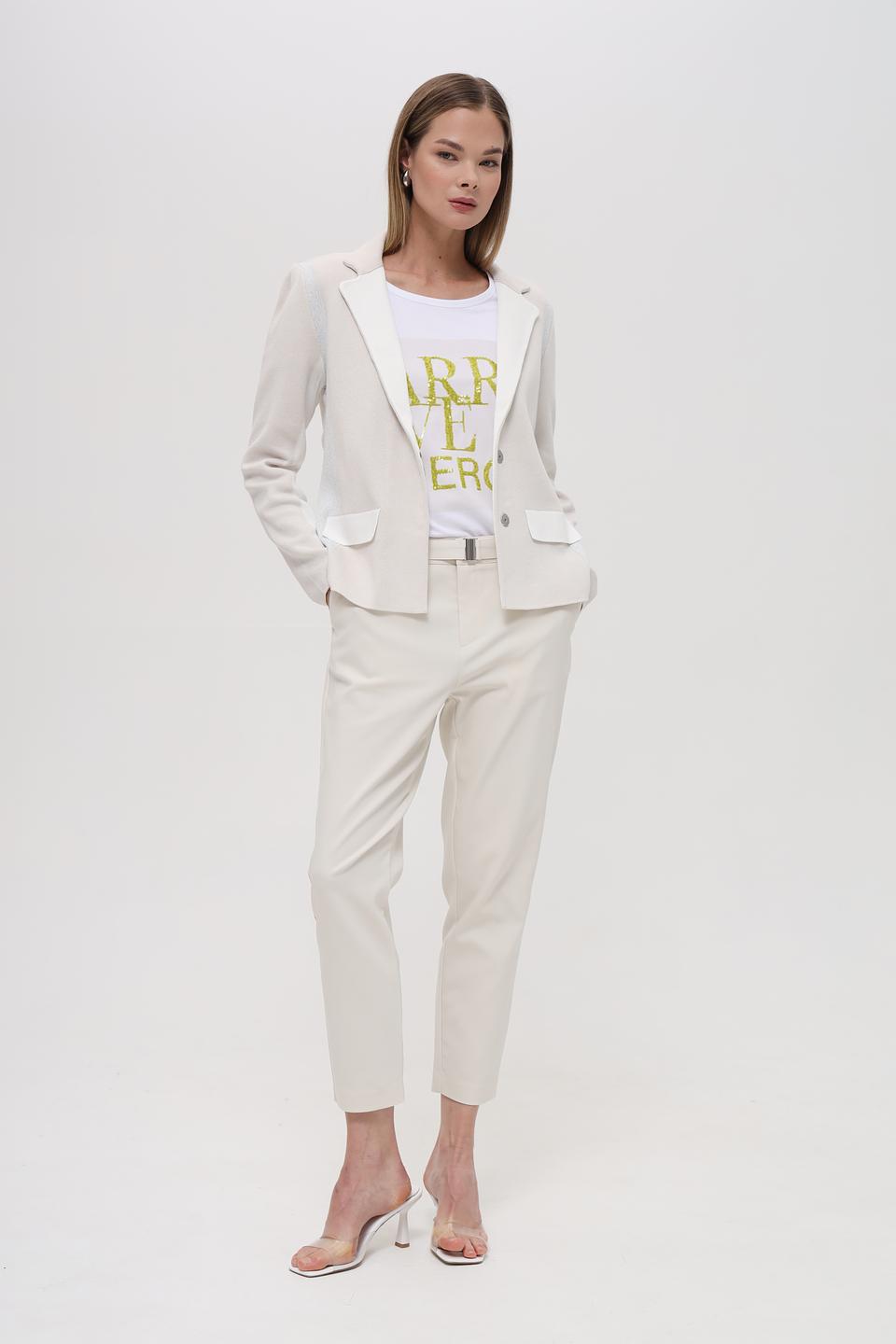 Жакет Monari бежевый приталенный