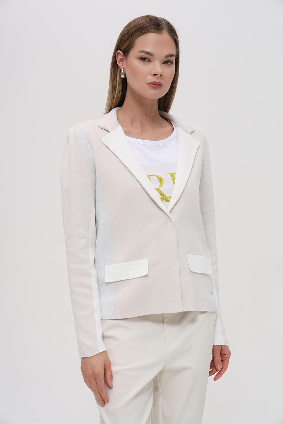 Жакет Monari бежевый приталенный