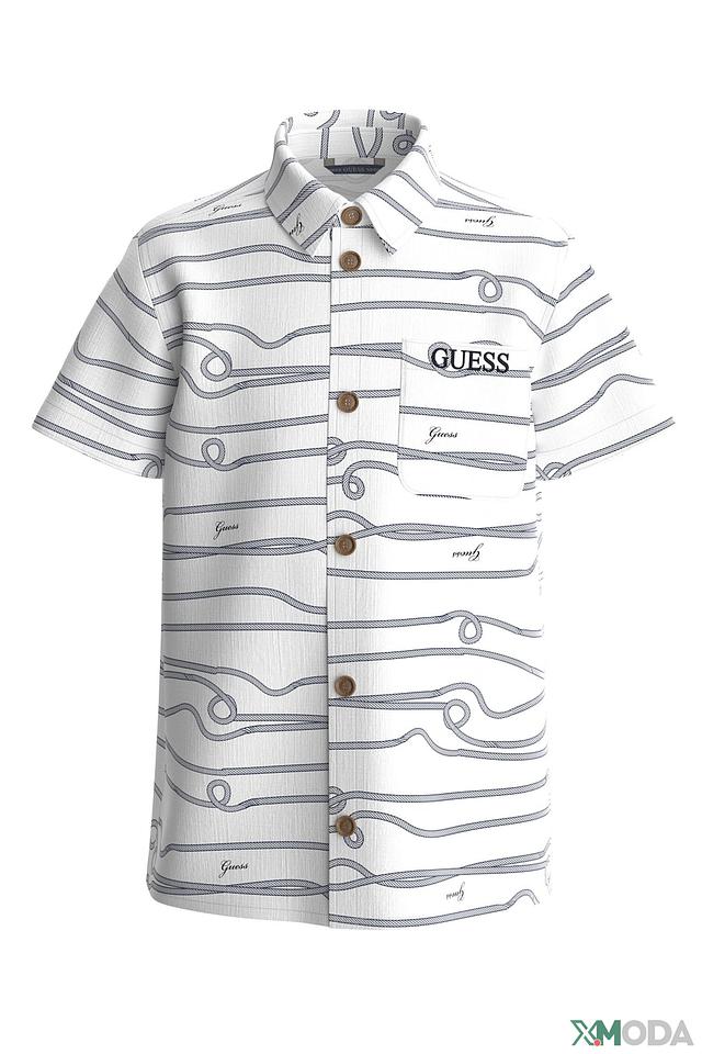 Рубашка Guess с принтом