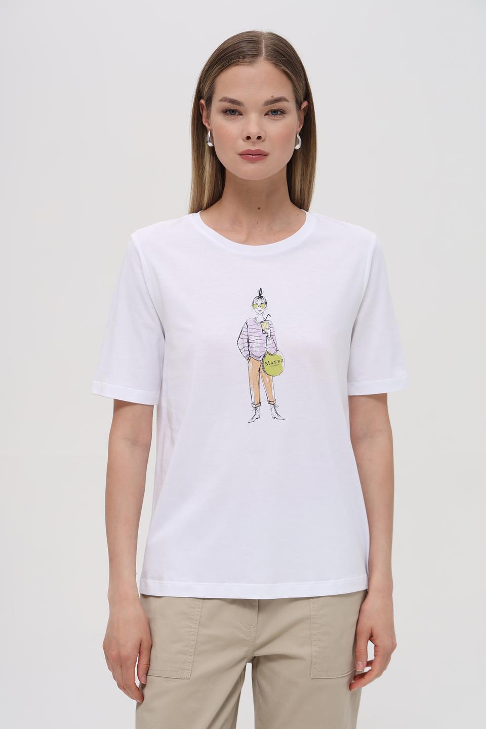 Футболка Maerz с принтом "Городская мода"