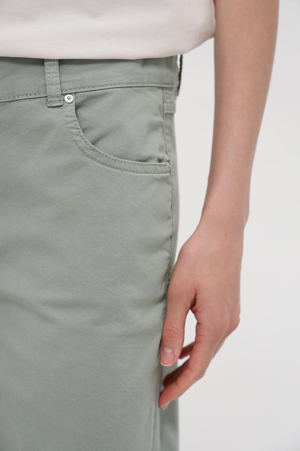 Шорты Angels хаки с манжетами