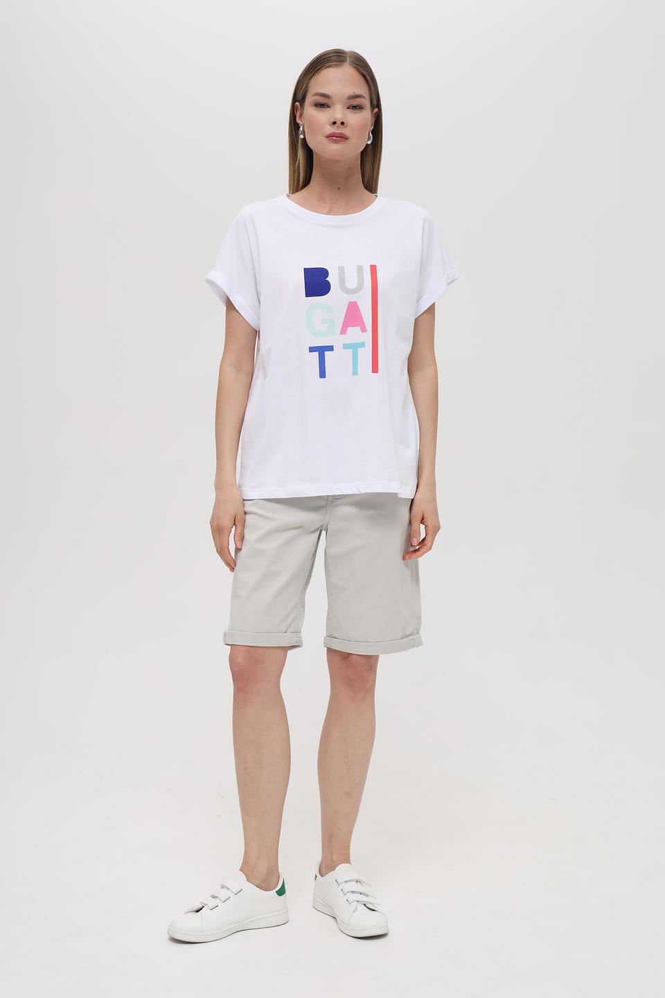 Футболка Bugatti с логотипом