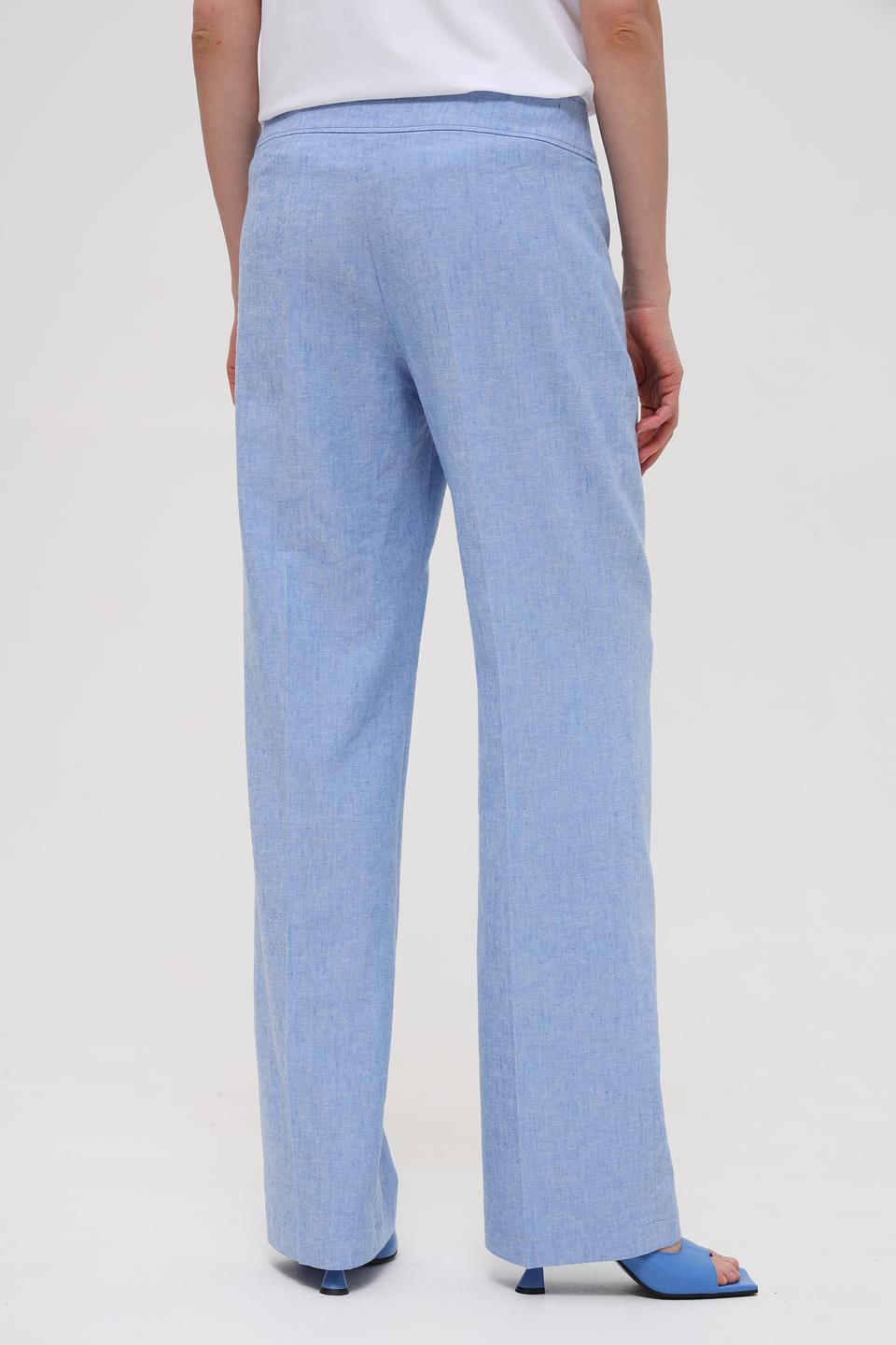Брюки классические Bianca голубые