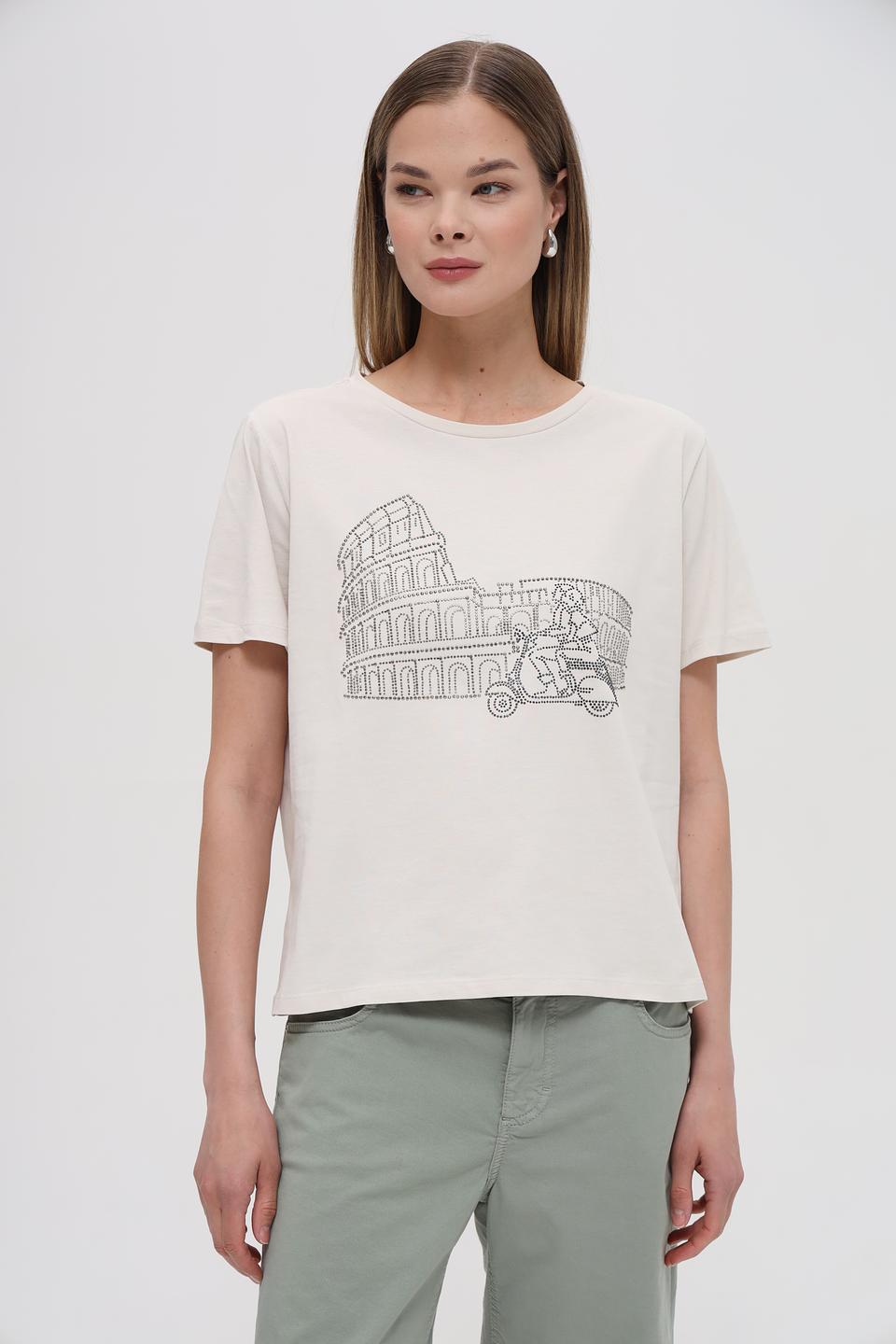 Футболка Monari с принтом Колизей