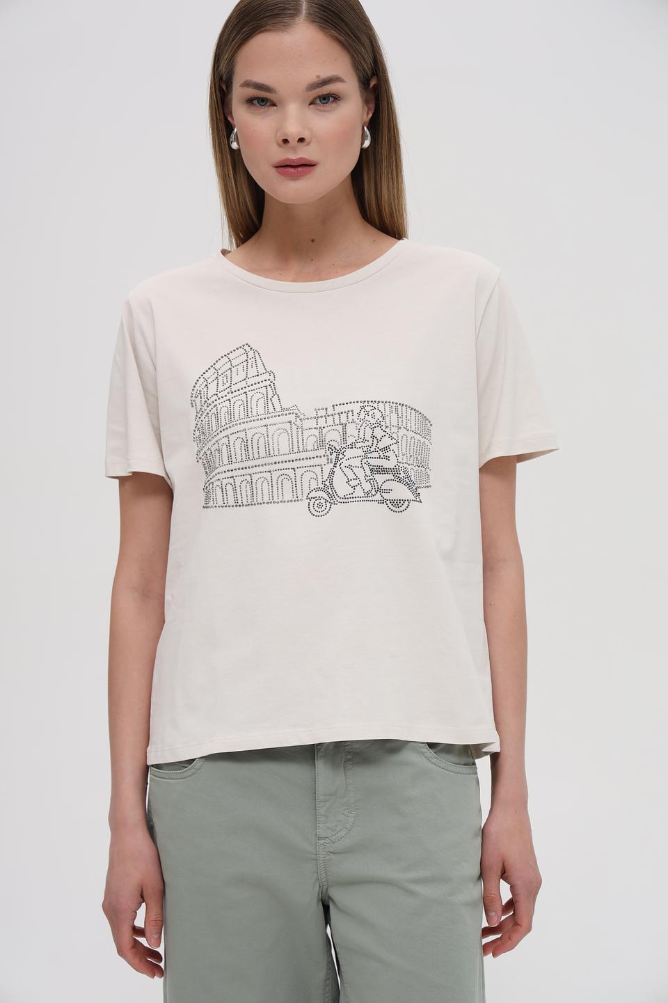 Футболка Monari с принтом Колизей