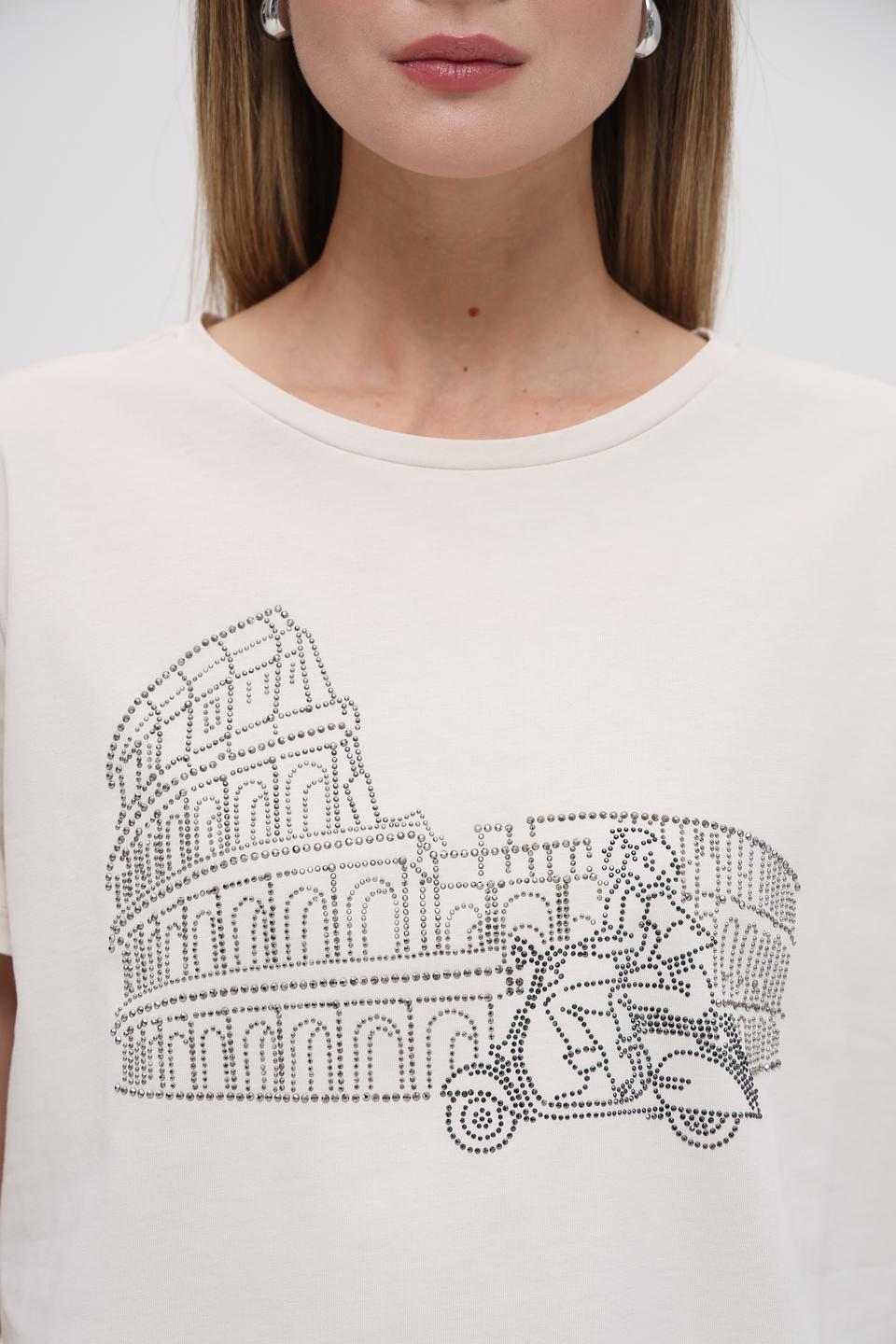 Футболка Monari с принтом Колизей