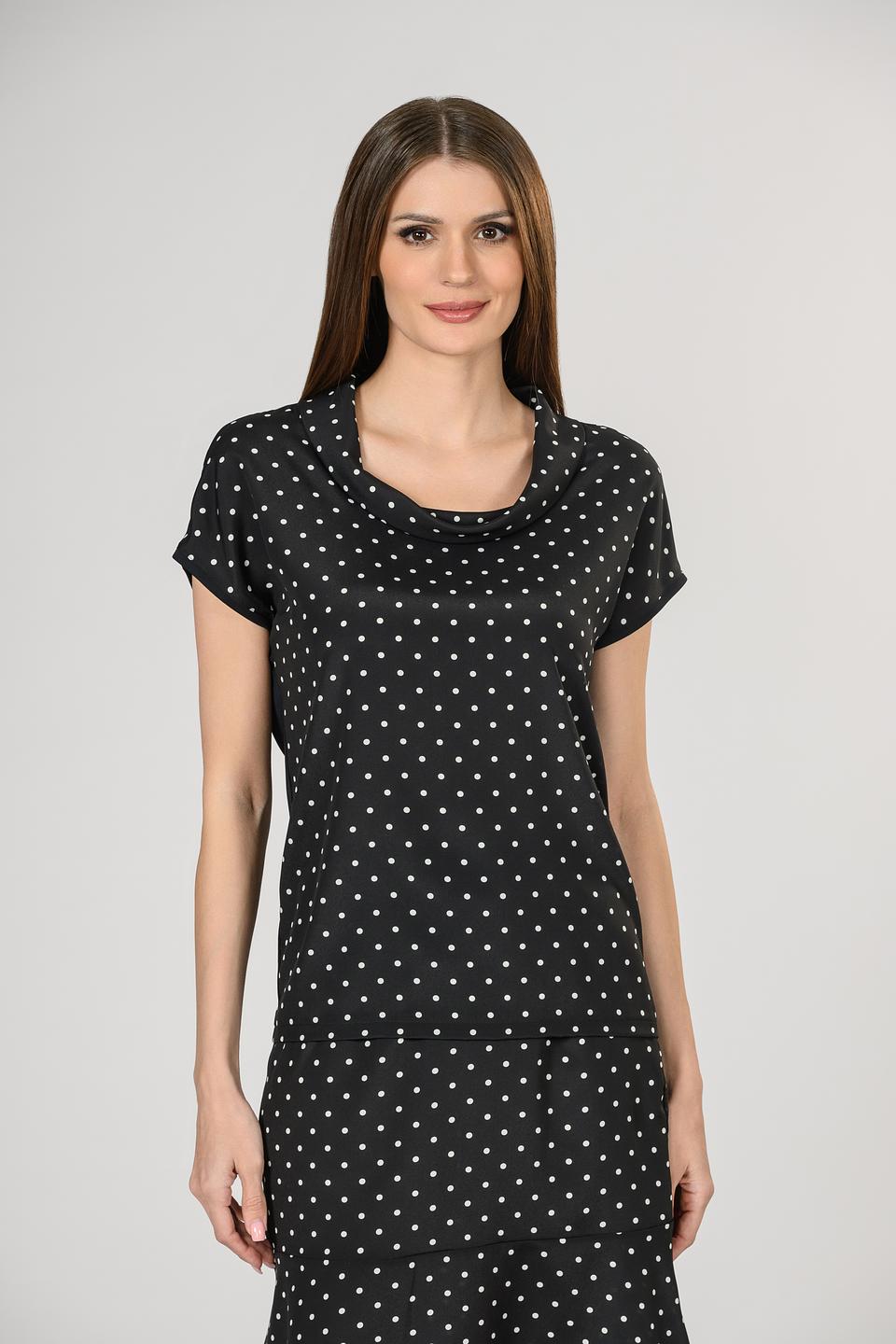 Блуза Giorgio Grati в горошек