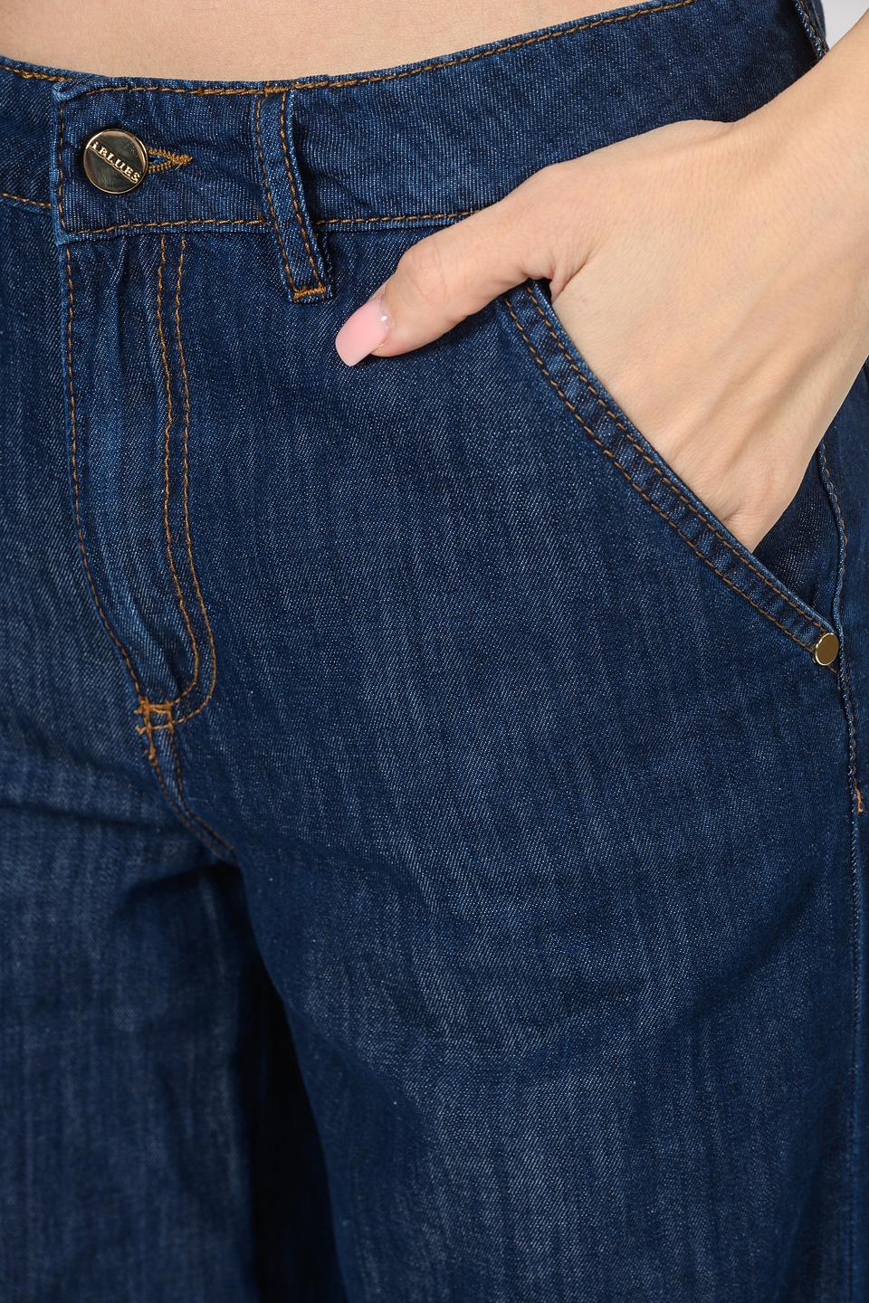 Брюки клеш i Blues синие