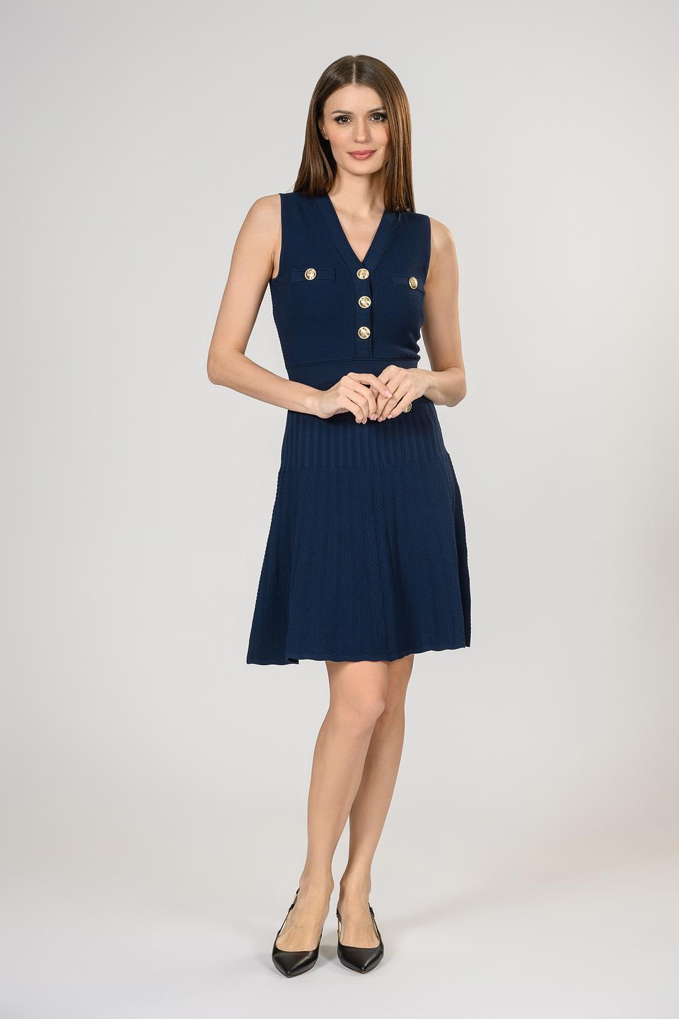 Платье Marciano приталенное синее