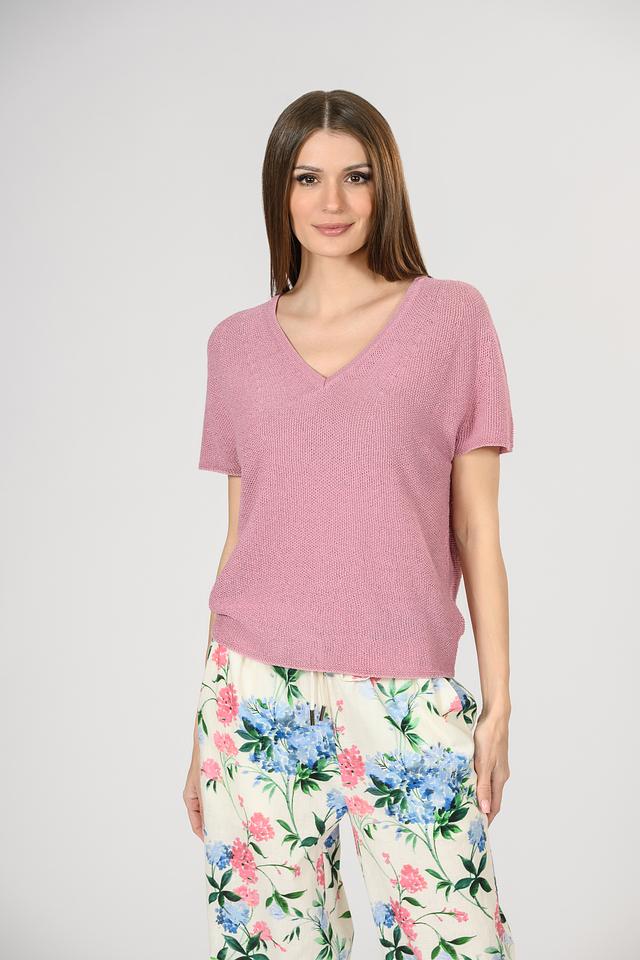 Пуловер Rich and Royal пудрово-розовый