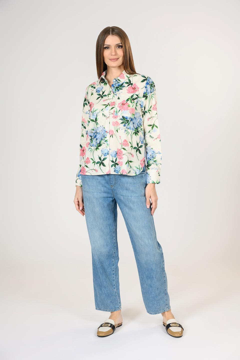Рубашка Rich and Royal цветочный принт