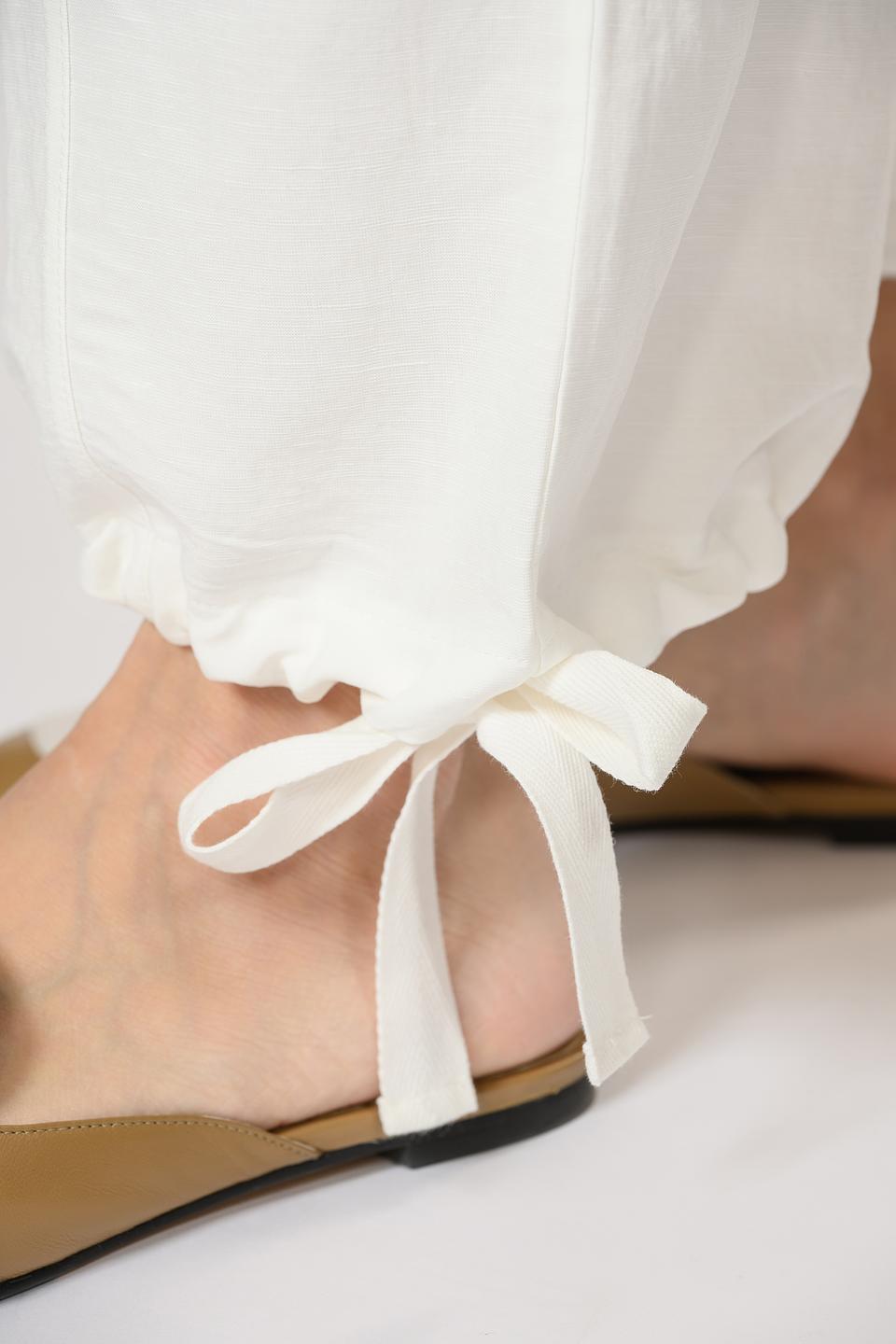 Брюки палаццо Rich and Royal белые