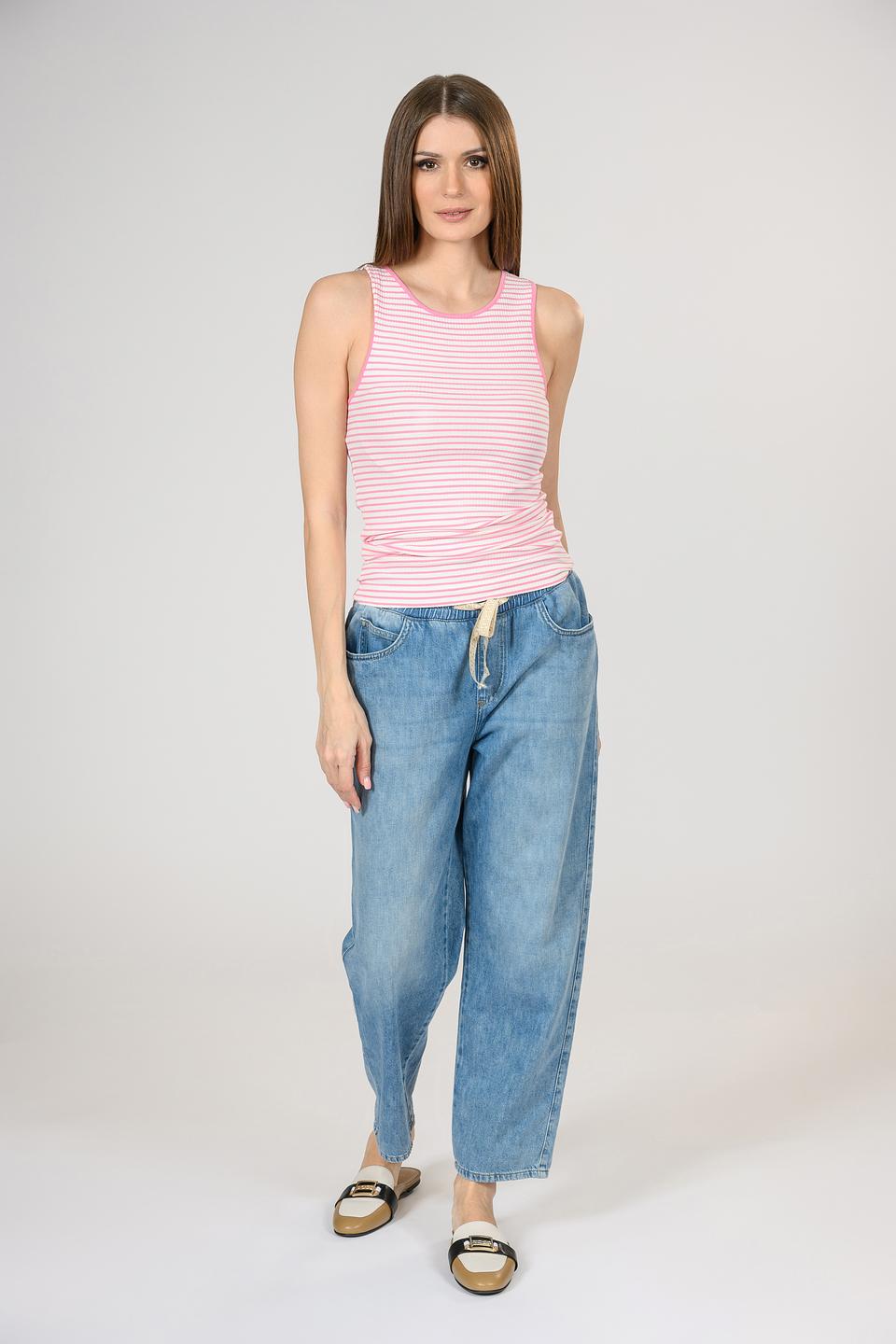 Топ Rich and Royal в полоску розовый