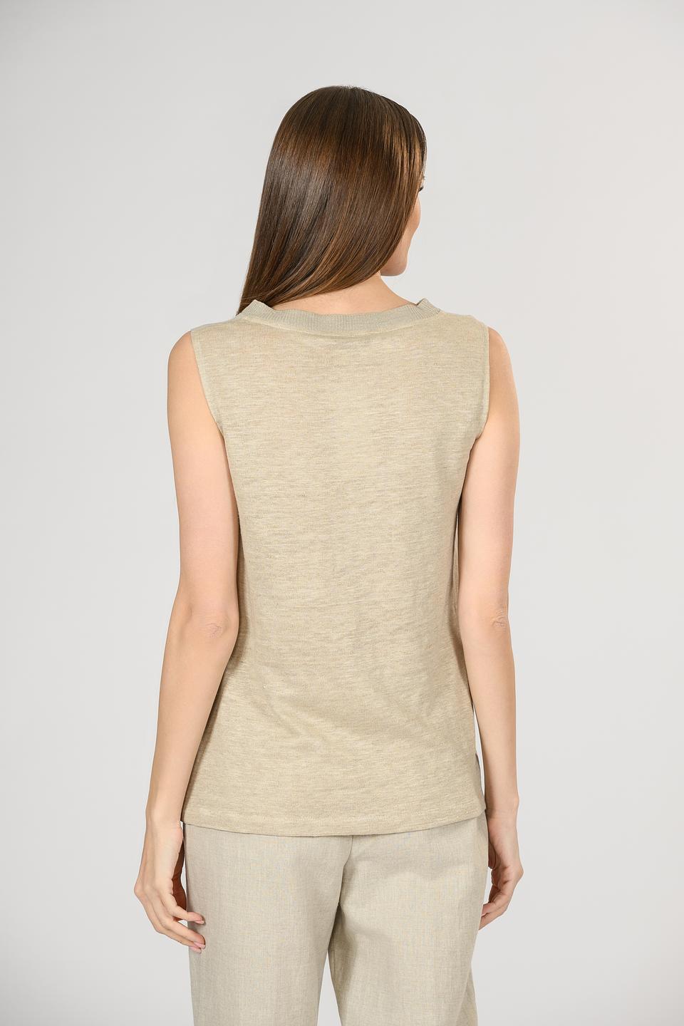 Топ Giorgio Grati женский бежевый